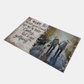 Paillasson Golf Couples Mat, Love Citations Sur Golf (Incliné)