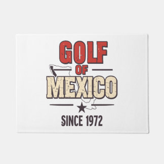 Paillasson Golf de Mexico avec Vintage