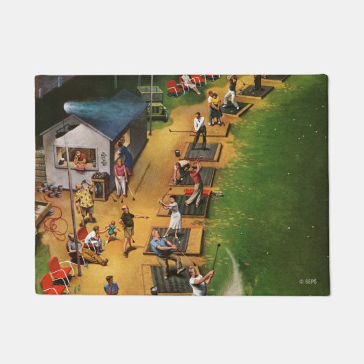 Paillasson Golf Driving Range par John Falter (Devant)