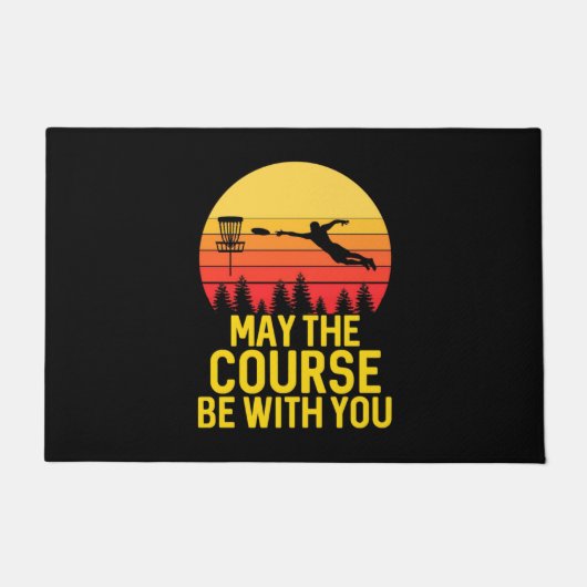 Paillasson Golf sur disque avec vous (Devant)