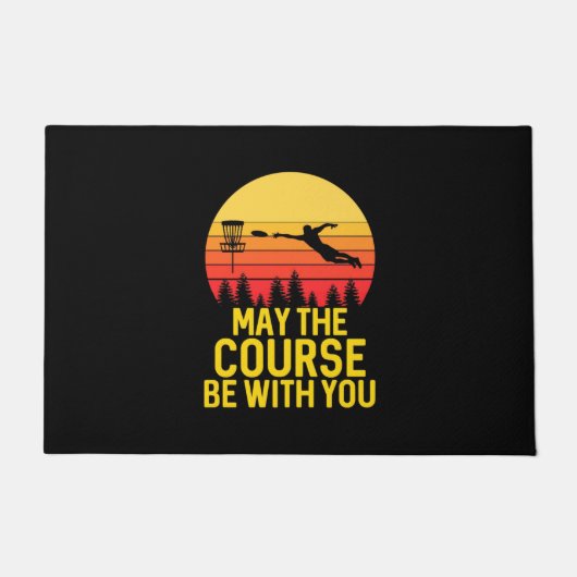 Paillasson Golf sur disque avec vous (Devant)