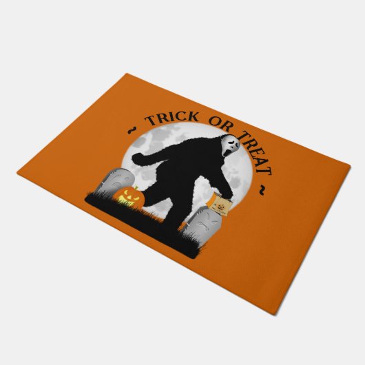 Paillasson Gone Squatchin' Halloween (Incliné)