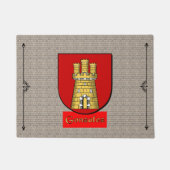 Paillasson Gonzalez Bouclier historique sur Cobblestone (Devant)