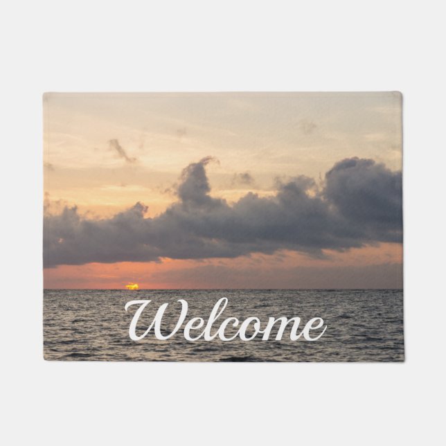 Paillasson Good Morning Folly Beach Welcome Doormat (Devant)