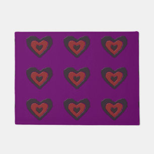 Paillasson Gothique Fondre Amour Coeur Porte Mat