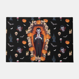 Paillasson 🦇 Gothique Vampire Black Doormat 🖤 🎃