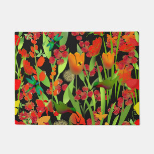 Paillasson Graisse à plancher floral