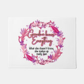 Paillasson Grand-mère sait tout (Devant)