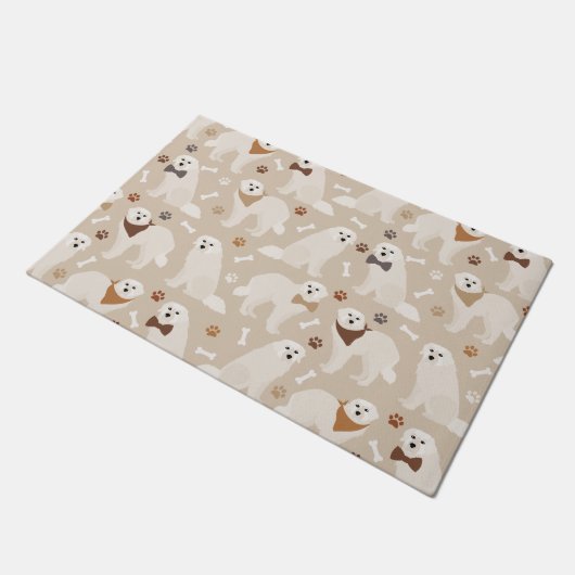 Paillasson Grande Pyrénées Pâtes et Bones (Incliné)