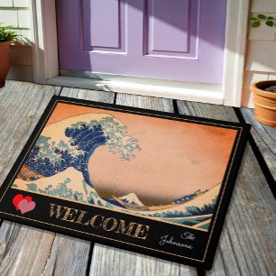 Paillasson Grande Vague au large de Kanagawa & Art japonais /