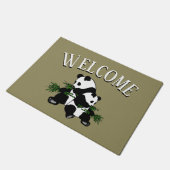 Paillasson Grandir en Panda (Incliné)