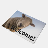 Paillasson Grands moutons - accueil ! (Incliné)