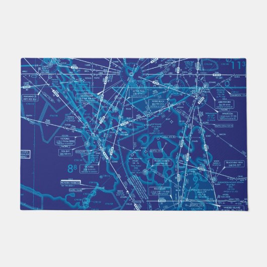 Paillasson Graphique aéronautique (Devant)