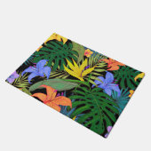 Paillasson Graphique de fleur d'Aloha de Hawaii tropical (Incliné)