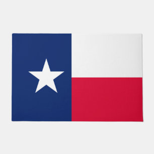Paillasson Graphique dynamique de drapeau d'état du Texas su
