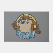 Paillasson Graphique en cercle extensible TAZ™ (Devant)