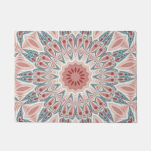 Paillasson Grattez moderne Kaleidoscope Mandala art fractal