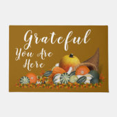 Paillasson Gratuit Cornucopia Thanksgiving (Devant)
