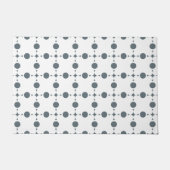 Paillasson Gray Polka Dots, Polka Dot Pattern, Dots (Devant)