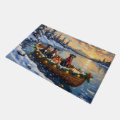 Paillasson Great Dane Christmas Boat Holiday (Incliné)