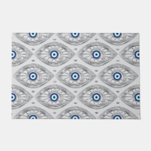 Paillasson Grec Mati Mataki - motif d'oeil mauvais de