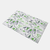 Paillasson Green Golf Icons Motif (Incliné)
