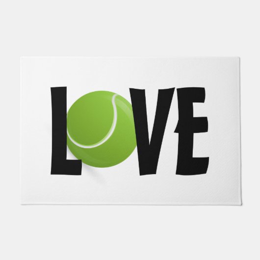Paillasson Green Tennis Ball LOVE (Devant)