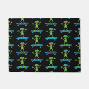Paillasson Grenouille de skate amusant Planche de skate Amate