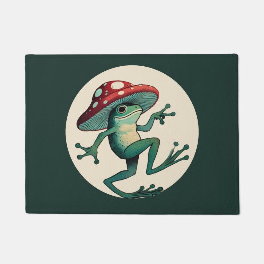 Paillasson Grenouille des champignons (Devant)