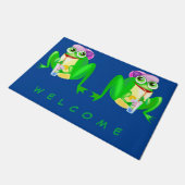 Paillasson Grenouille heureuse de partie (Incliné)