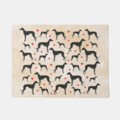 Paillasson Greyhound Love (Devant)