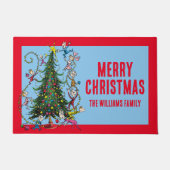 Paillasson Grinch classique | Arbre de Noël (Devant)