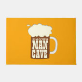 Paillasson Grotte de l'homme à la bière drôle (Devant)