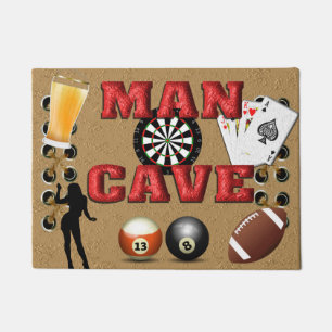 Paillasson Grotte Homme - mat de porte