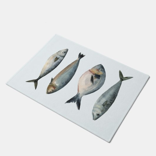 Paillasson Groupe des quatre poissons (Incliné)