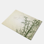 Paillasson Grunge beige en bambou vert (Incliné)