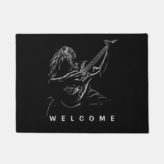 Paillasson Guitariste (Devant)