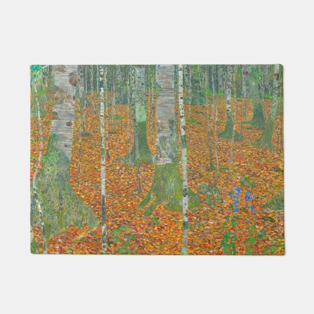 Paillasson Gustav Klimt - Forêt de Birch (Devant)