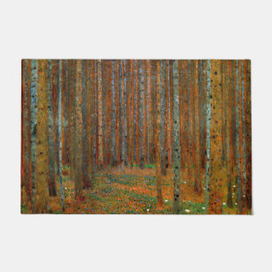 Paillasson Gustav Klimt - Forêt de pins de Tannenwald