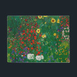 Paillasson Gustav Klimt - Jardin Fermier Fleuri<br><div class="desc">Gustav Klimt - Jardin Fermier Fleuri</div>