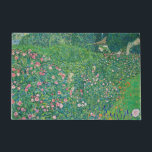 Paillasson Gustav Klimt - Paysage du jardin italien<br><div class="desc">Jardin italien / Paysage horticole italien - Gustav Klimt,  Huile sur toile,  1913</div>
