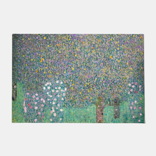 Paillasson Gustav Klimt - Rosiers sous les arbres (Devant)