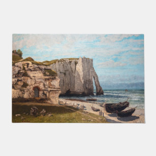 Paillasson Gustave Courbet - Falaises à Etretat après la temp