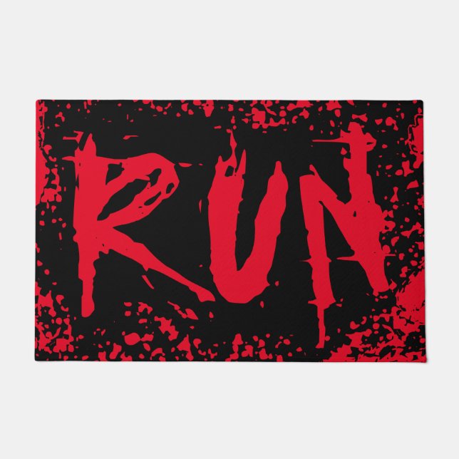 PAILLASSON HALLOWEEN- (Devant)