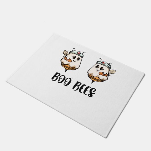 Paillasson Halloween Boo Bees Infirmière T-shirt classique (Incliné)