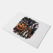 Paillasson Halloween Boston Terrier Dog (Incliné)