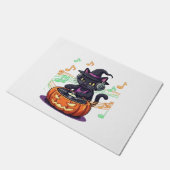Paillasson Halloween chat Dj T-shirt surdimensionné (Incliné)
