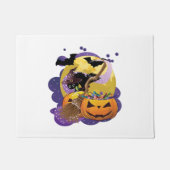 Paillasson Halloween chat noir (Devant)