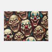 Paillasson Halloween des clowns horrifiants (Devant)
