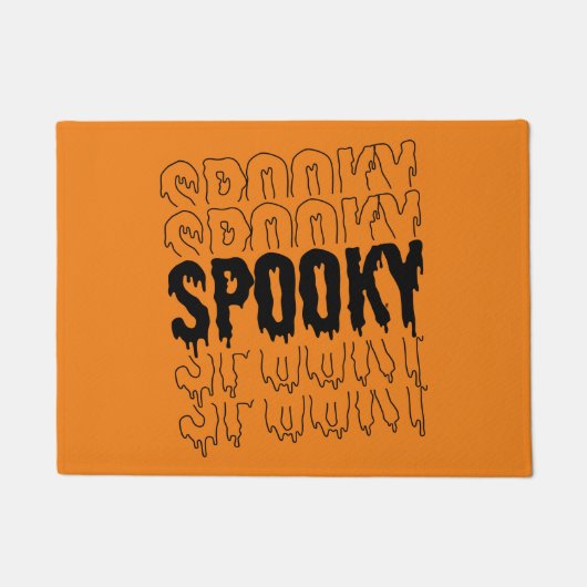 Paillasson Halloween effrayant (Devant)